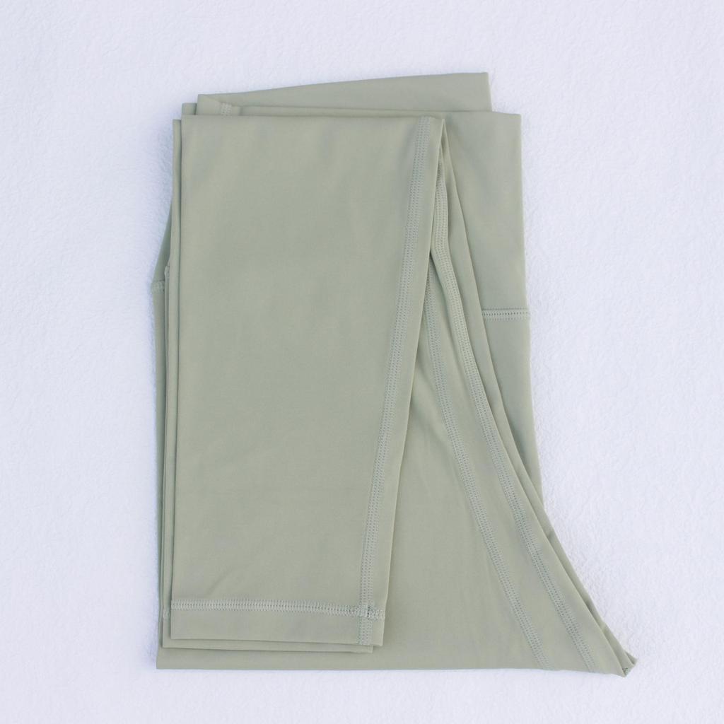 LULU Women's High-Waist Yoga Leggings with Pocket for Long-Leg Look