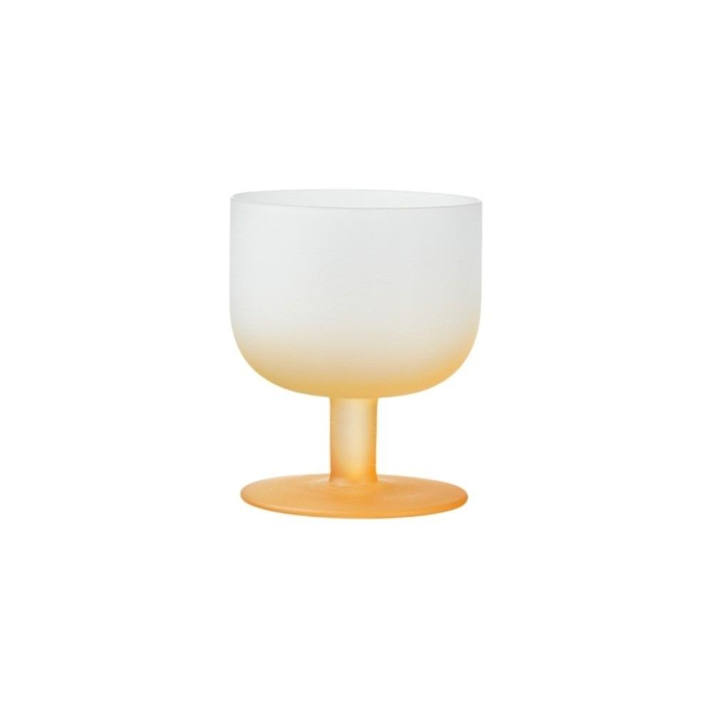 135ml Champagne Flutes Clear High Feet Wine Glass INS Style Gradient Color Goblet  Gift