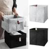 1 Pcs Fashion Minimalist Style Solid Color Felt Storage Basket For Home Personalized Dormitory Bedroom Toys Miscellaneous Boxes