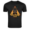 Surfing Club Vintage Beach Surf Graphic T-Shirt