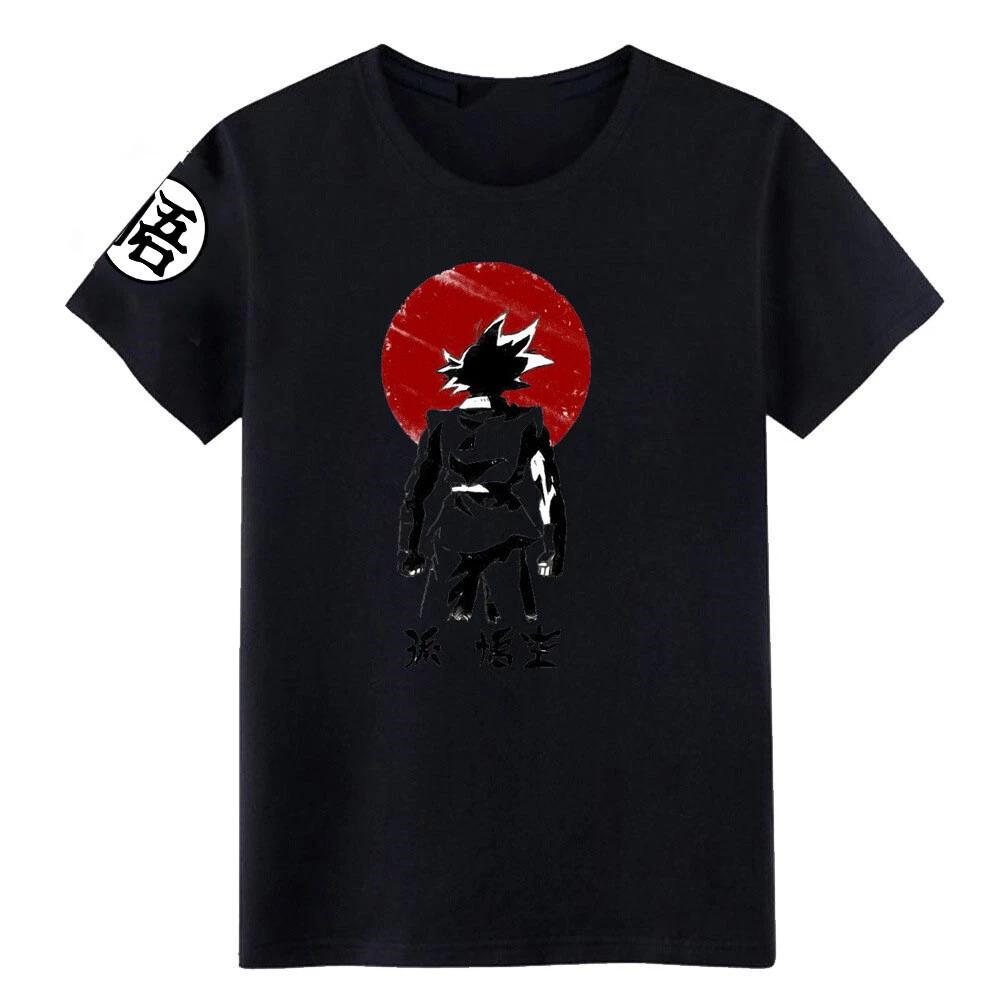 Dragonball Z Cosplay Anime Manga T-Shirt Tee Costumes Black Polyester M