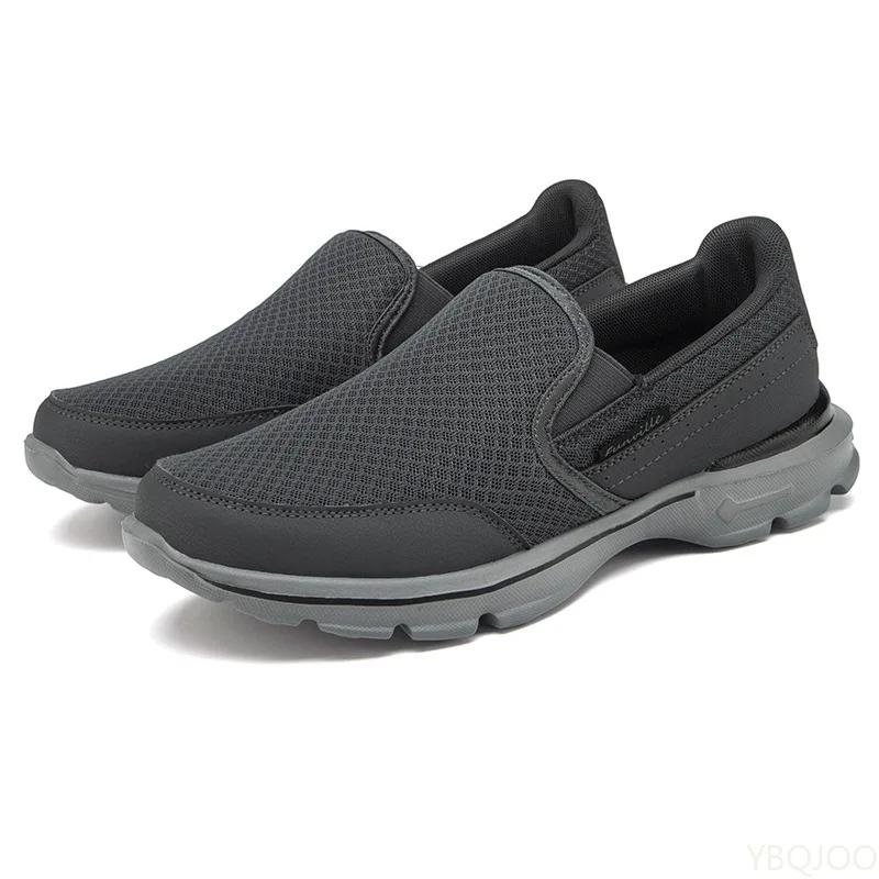 2025 New Shoes Men Loafers Summer Breathable Casual Walking Shoes Mens Sneakers Comfortable Zapatillas Hombre Plus Size 40-46