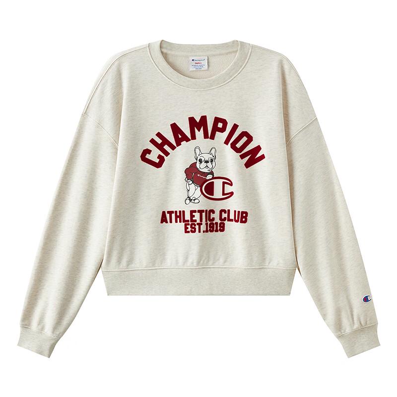 Champion Women's Puppy Print Pullover Sweatshirt