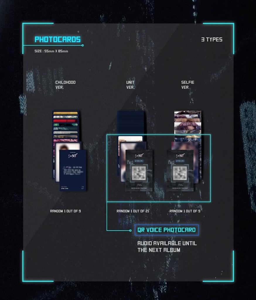 Stray Kids - I am NOT [NOT ver.] (1st Mini Album) CD + Photobook + 3 Photocards [KPOP MARKET Bonus: Additional Photocard Set] [Korean Edition]