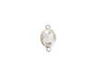 10pcs Crystal Glass Oval Shape Charms Connectors for Jewelry Earrings Bracelet Necklace Pendant Making Findings DIY Accessories