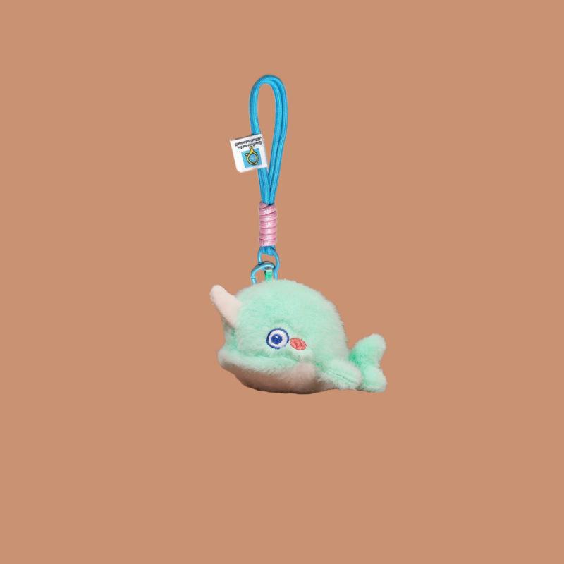 Cute Cute Marine Animal Jellyfish Pendant Plush Toy Doll Crab Lobster Keychain Bag Pendant