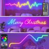LED Neon Light Strip, Remote & App Controlled, IP65 Flexible 24V RGB