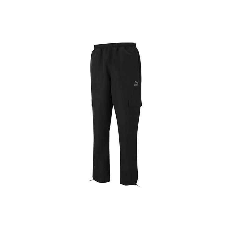 PUMA Classics Cargo Pants  Black  Men s 530281-01 S