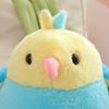 New High Quality Parrot Ball Animasl Throw Pillow Super Soft Dolls Candy Color Toys Girls Birthday Christmas Gifts Back Cushion