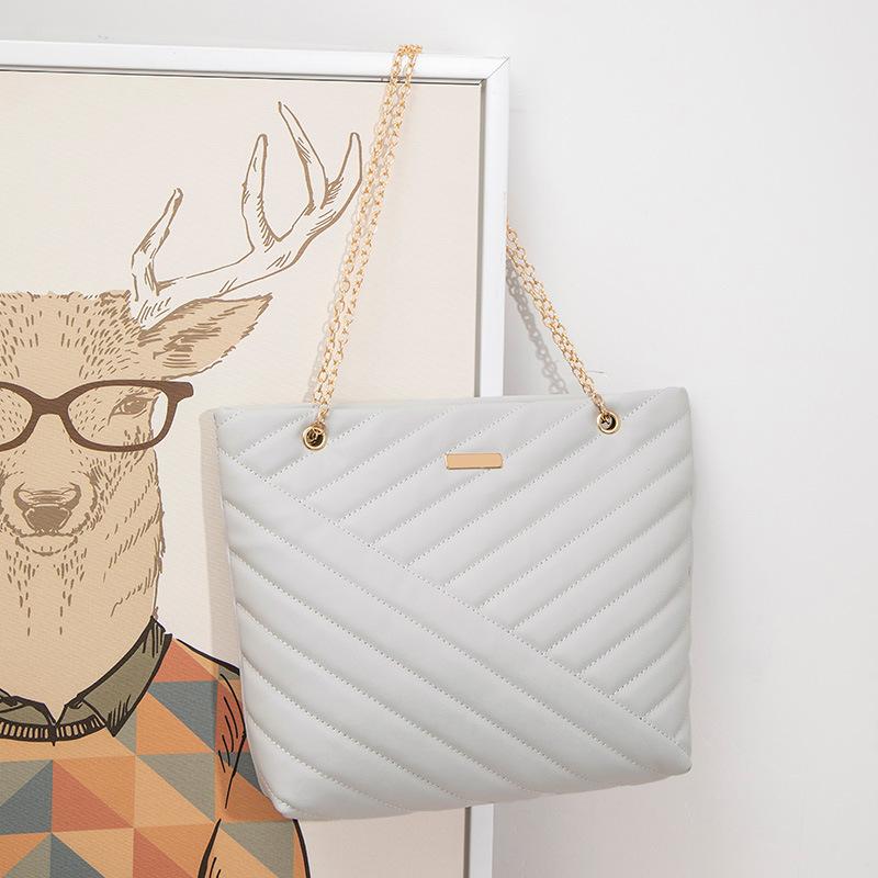 New Fashion Twill Women's Bag, Simple Casual Long-standard Shoulder Handbag, One Piece.