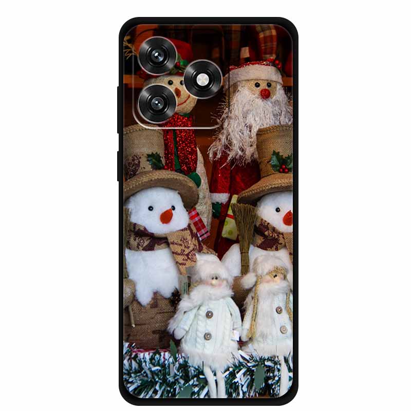 Christmas Phone Cases For Honor X5C Plus Soft Silicone Back Cover Christmas Tree for Honor Play10A 4G Protective Case Honor X5C