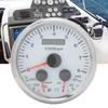 85mm Oil Pressure Temp Gauge 3‑in‑1 Multifunctional 8000RPM for 8‑16V Ships Motorhomes Yachts Motorcycles