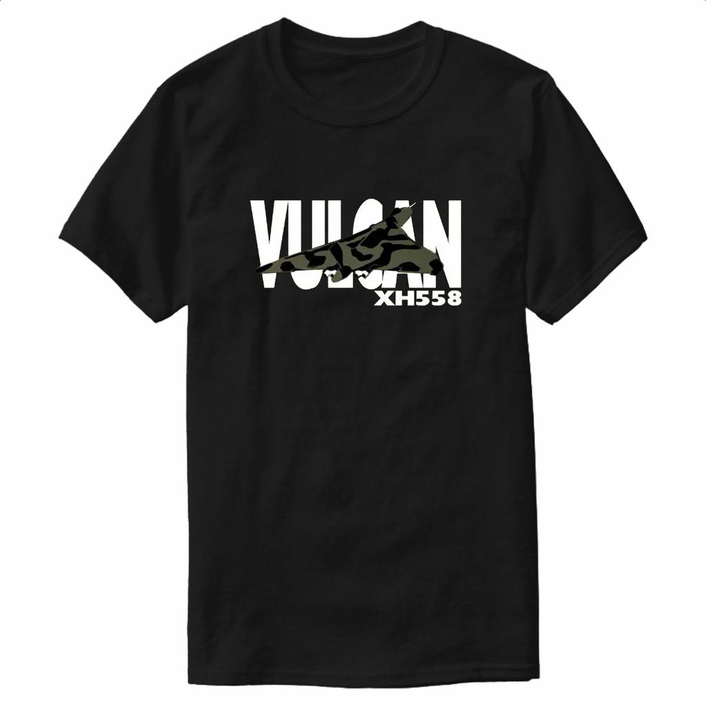 Vulcan XH558 VBomber Maglietta Nuova 100% Cotone Girocollo Estiva Manica Corta Casual da Uomo Taglia S3XL