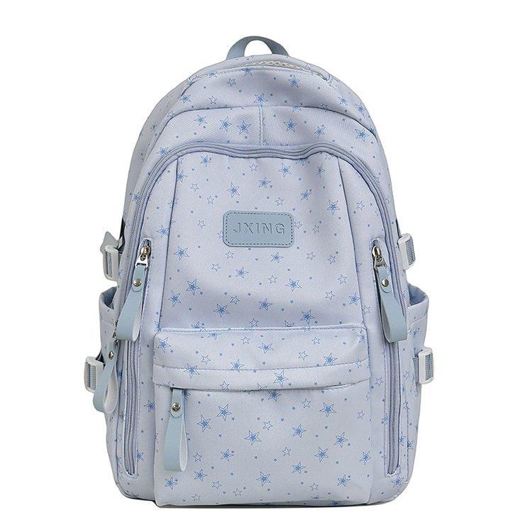 Schoolbag Junior high school students Junior high school students New ins High value student star schoolbag Large capacity backpack Backpack
