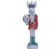 Easter Bunny Decoration Sculpture Table Centerpiece Lovely Decor Desktop Ornament for