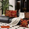 2D Aztec Sun God Print Decorative Pillow Covers Pattern Cushion Cover Suitable For Sofa Bedroom Car Pillow Cover