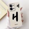 For Xiaomi Poco C85 4G Lucky Initial Letter Phone Case For Poco C85 C 85 4G Soft Silicone Shockproof Cases Bumpers
