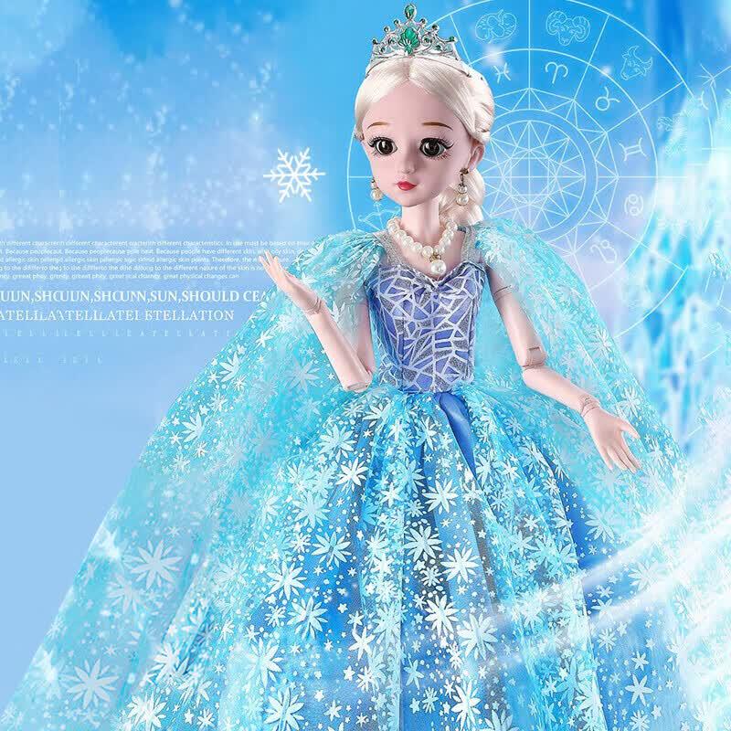 Frozen Princess Dress-Up Doll