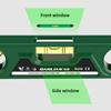 Drei Wasserwaagen-Lineal 0° 45° 90° 230 mm Mini-Horizontalmessgerät Stoßfestes magnetisches Nivellierungs-Aligner-Neigungsmessgerät