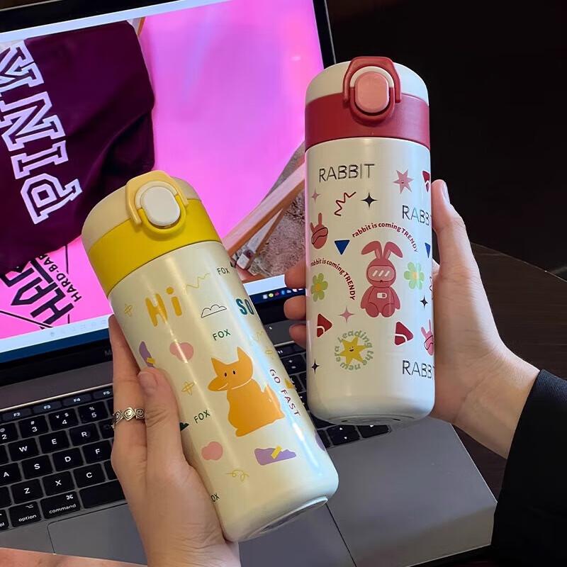 MOZHOU Kids Insulated Stainless Steel Water Bottle