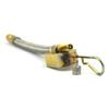 For Braided Truck Valve Stem Extender Stainless Steel Metal Tire Valve Extension 180mm for Efficient Inflation