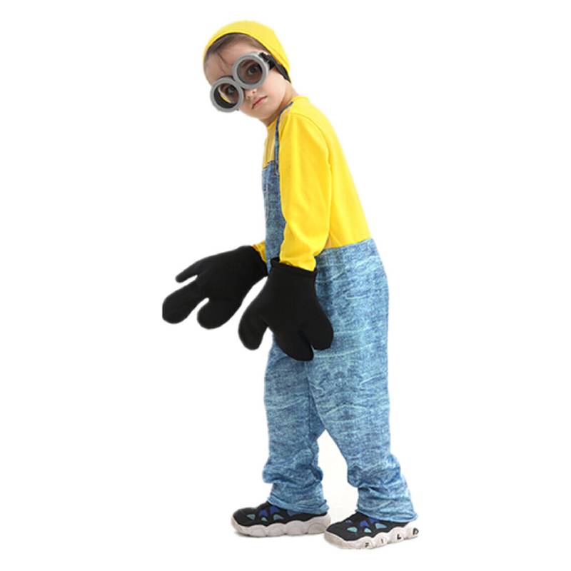 Despicable Me Minion Bob Costume 4piece Set Minionkostüm For Children Size