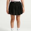 Nike Solid Color Brand Logo Moderate Skirt Summer Kids'