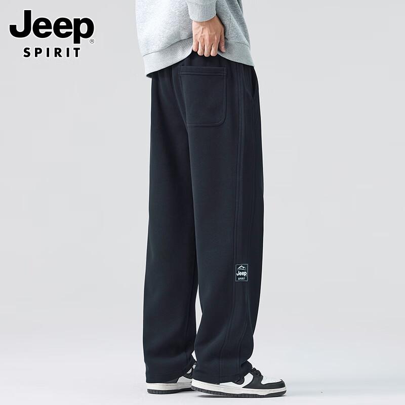 JEEP SPIRIT Men's Casual Straight-Leg Pants