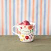 NARUMI Anna Emilia Happy Halloween Floral Microwave and Dishwasher Gift Mug, 340cc, Print, Cute, Large, Safe, Boxed, 52541-2923P