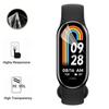Displayschutz für Xiaomi Mi Band 8 [6er-Pack] Schutzfolie aus Kunststoff, strapazierfähig, ultradünn, Phonillico