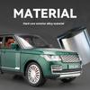 1/24 Scale Land Rover Range Rover Alloy Diecast Car Model Off Road SUV Vehicle Car Exhibition Ornaments Collection Children Toy Gift