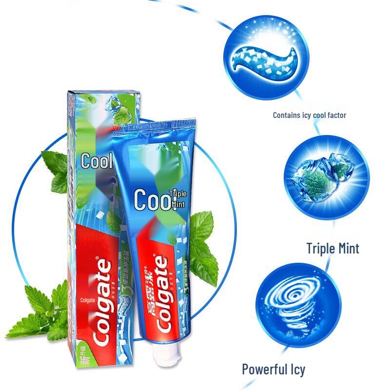 Colgate Ice Mint Toothpaste 180g Duo Pack