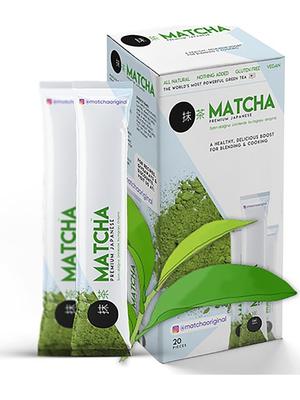Matcha Premium Japonský práškový zelený čaj 20 x 10 gr