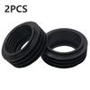 2Pcs Rubber Pussy For Geberit Parts Toilet Internal Low Level Flush Pipe Rubber Cone Seal Gasket 119.668.00.1 60x42x25mm