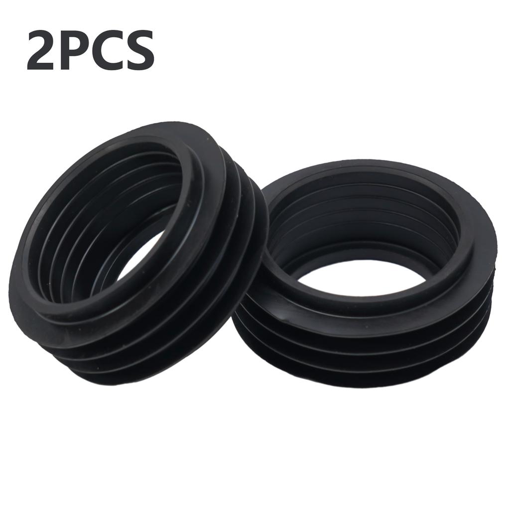 2Pcs Rubber Pussy For Geberit Parts Toilet Internal Low Level Flush Pipe Rubber Cone Seal Gasket 119.668.00.1 60x42x25mm