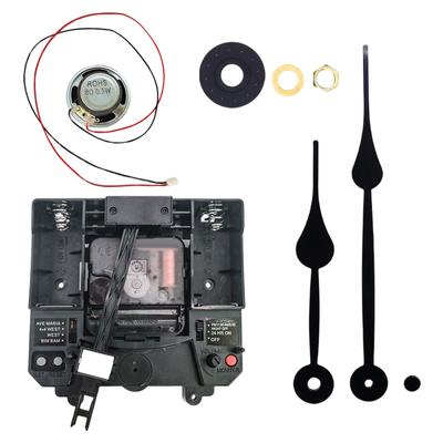 1 Set Wandquarz Pendeluhr Uhrwerk Mechanismus Uhr Ersatzzubehör Spieluhr DIY Reparaturset für Uhrenreparatur