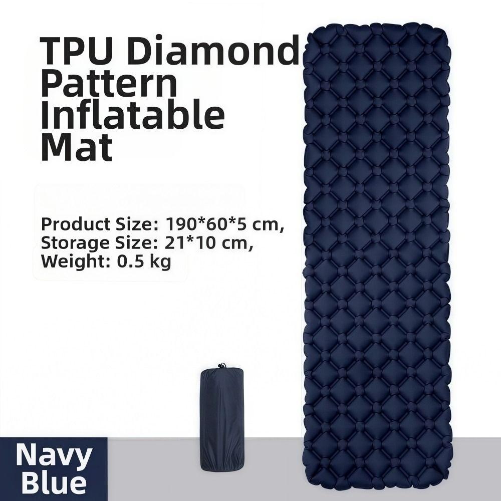 40D Nylon TPU Camping Mats Ultralight Sleeping Mattress Bed Outdoor Travel