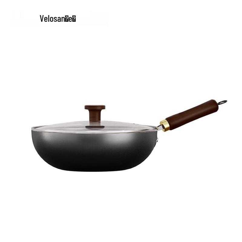 Вок Velosan 32 см из кованого железа