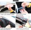 Universal Car Seals Sealant Strips Auto Rubber Door Sealing Interior Doors Seal Strip Automobiles Noise Insulation Weatherstrip