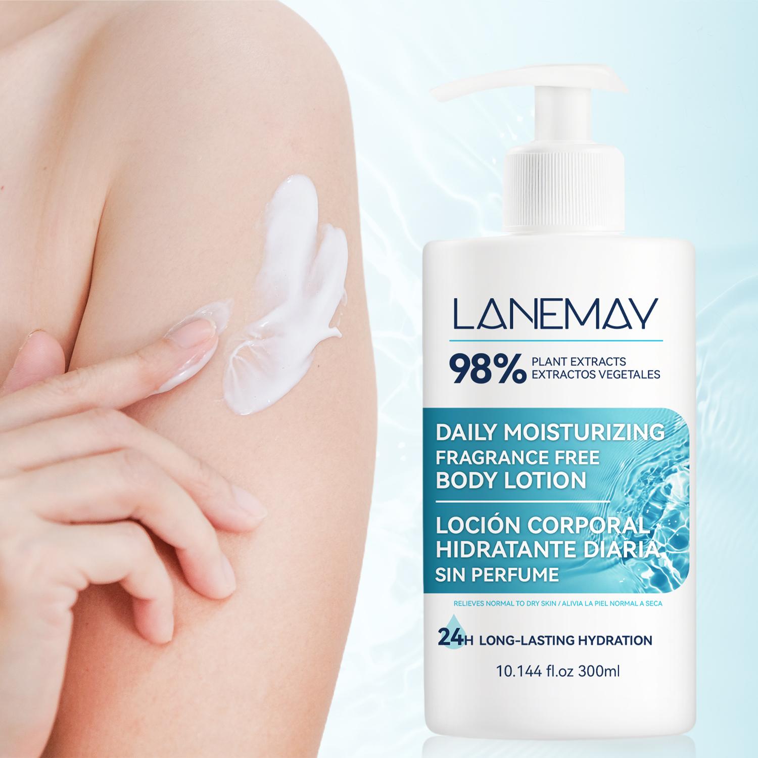 

Daily Moisturizing Body Lotion-24h Hydration With Plant & Naturally Derived Ingredients-Suitable For Dry And Sensitive Skin Type, 300ml