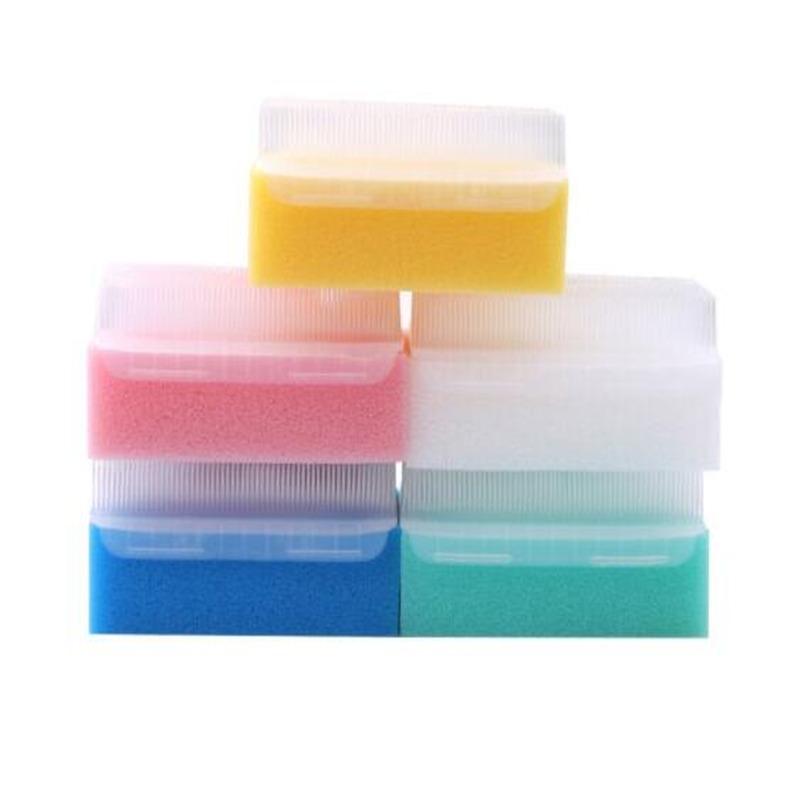 5 pezzi/confezione Pennello Sensoriale per Bambini Spugna da Bagno per Bebè Pennello per Mani Chirurgiche Pennello per Pulizia Protesi Dentarie Spugna Sterile Pennello con Setole Abrasive
