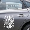 Dragon Ball Goku Vegeta Reflective Sticker Car Body Modification Sticker Motorcycle Front Windshield Sticker