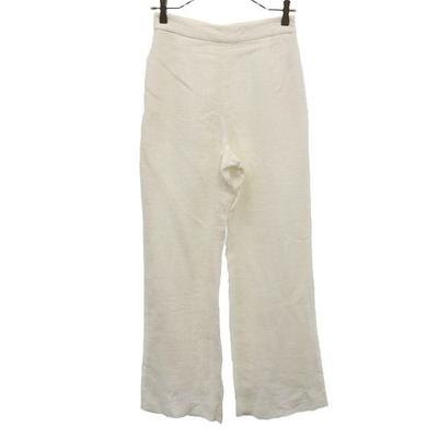 SNIDEL Unused SWFP192110 Linen Pants 1 White Women Used