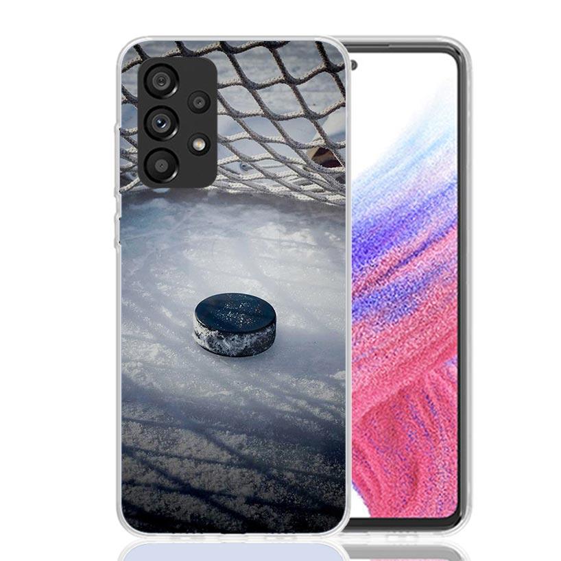 Ice Hockey Rink Sport Case Phone Cover for Samsung Galaxy A12 A22 A32 A42 A52 A72 A50S A51 A41 A31 A21S A40 A30S A20E A10 A70 A7