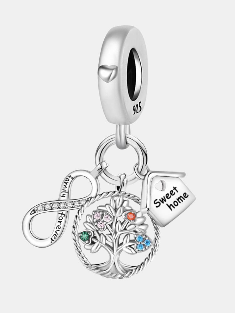 Copper Infinitely Tree Of Life Charms Beads Diy Necklace Making Gift Of High Quality Fine Jewelry For Girl/Womem