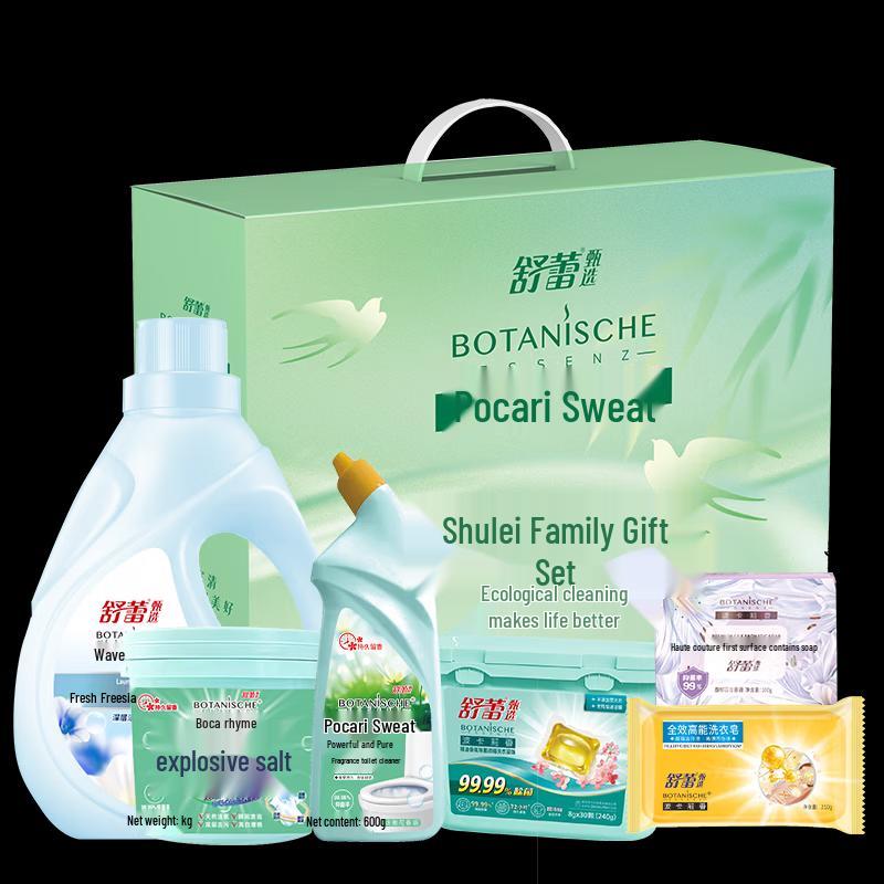 SLEK Freesia Scented Cleaning Six-Piece Set