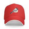 BlackCapped Chickadee Baseball Cap Beach Outing beach hat Womens Hats  Unisexs