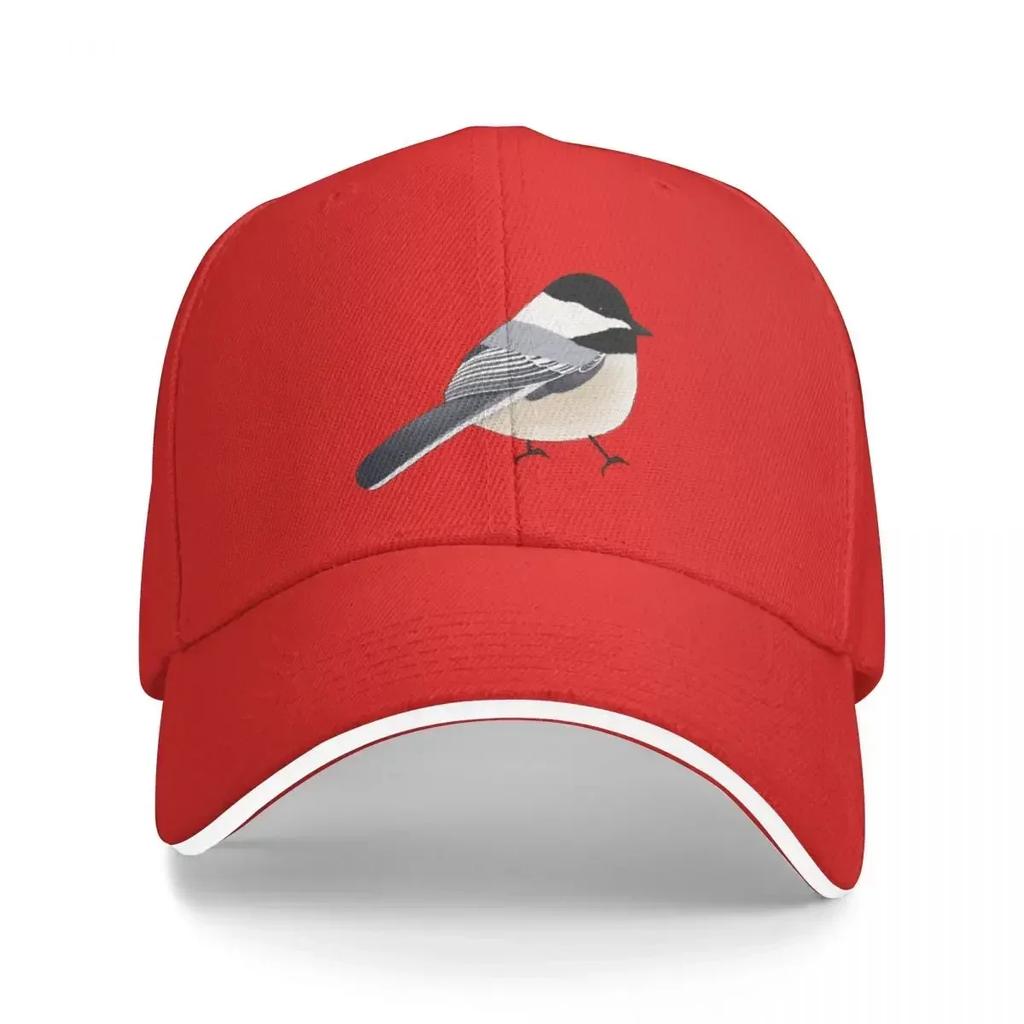 BlackCapped Chickadee Baseball Cap Beach Outing beach hat Womens Hats Unisexs