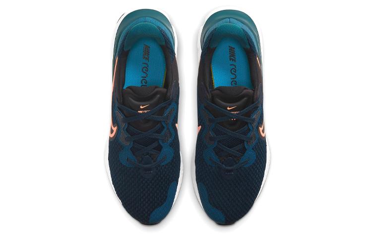 Nike Renew Run 2 Obsidian Bright Mango CU3504-400