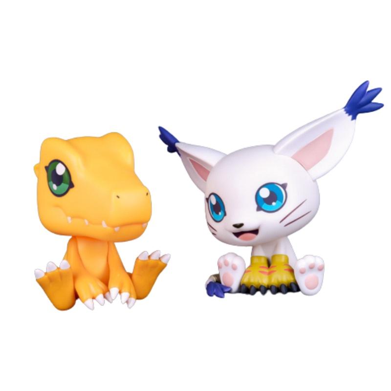 Model Adventure Digimon Boxed Cake Ornaments Figure Toy For The Kid Birthday